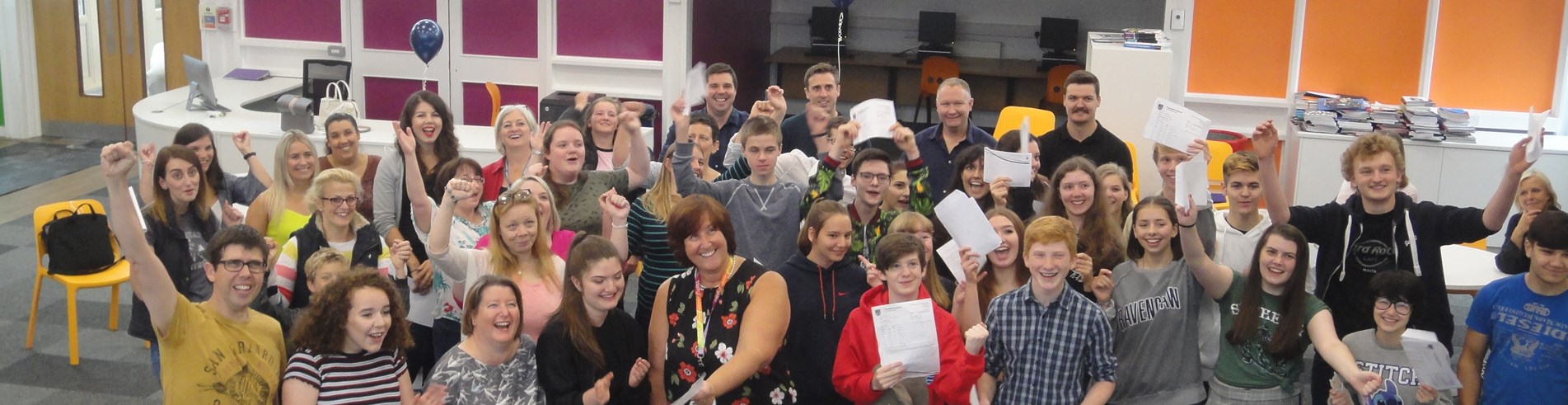 Students & staff celebrate  incredible GCSE results at Teesdale