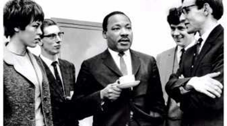 Dr Martin Luther King and Meredyth Bell