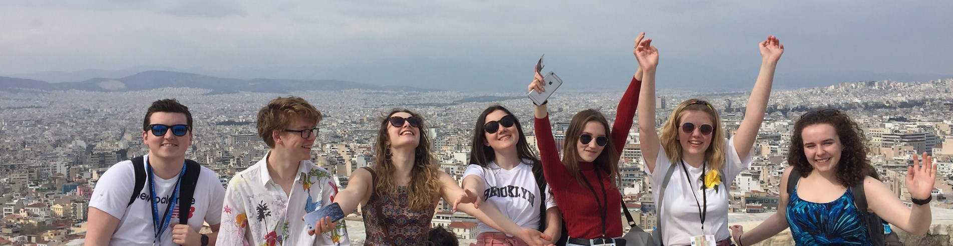 Sixth form students enjoy trip to Athens
