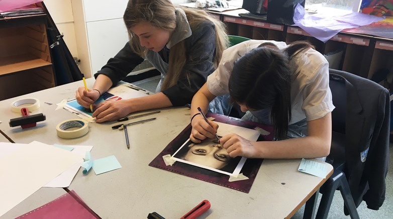 Year 9 get arty