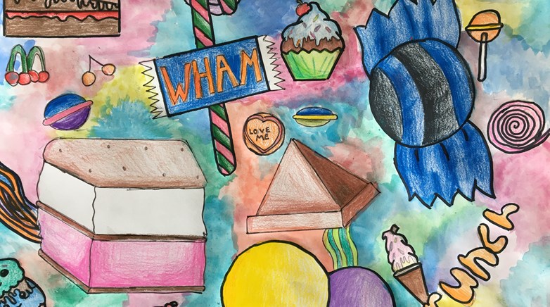 Teesdale Year 7 art