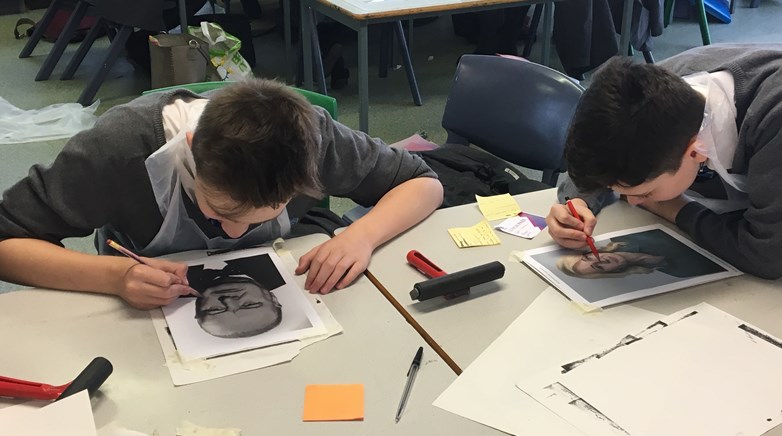 Year 9 get arty