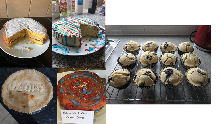 VE Day cooking