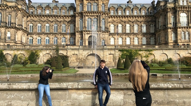 Teesdale photography students