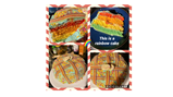 Rainbow cakes