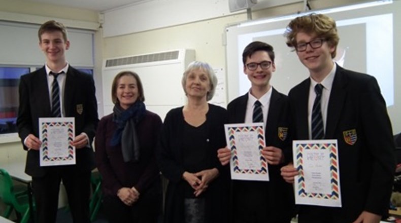 Teesdale School does Poetry by Heart