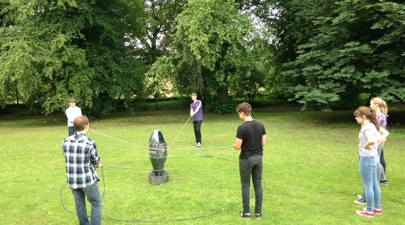 Year 11 team building