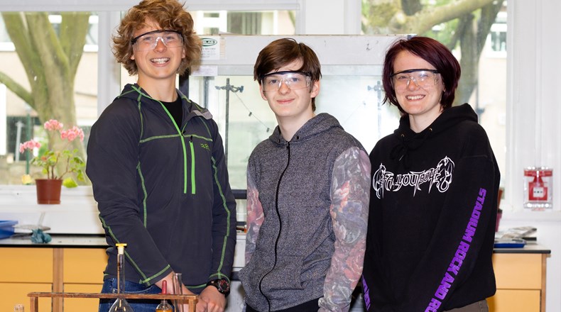 Chemistry competition results