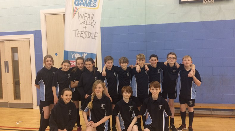 Year 7 athletics team