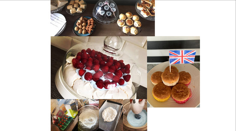 VE Day cooking 