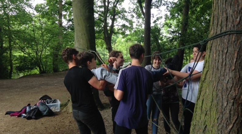 Year 11 team building