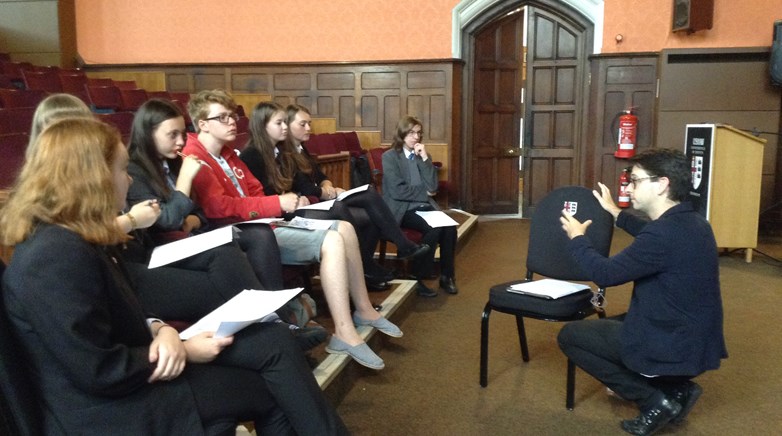 Teesdale School composer workshop