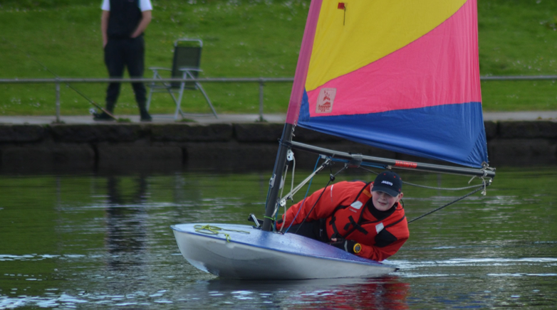 Finn in sailing series