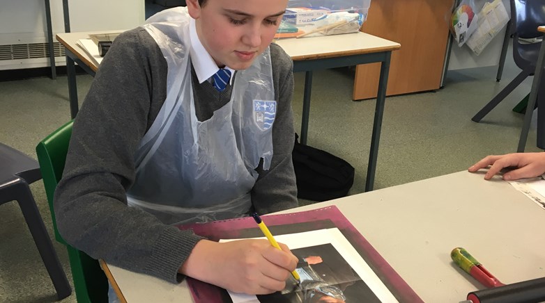Year 9 get arty