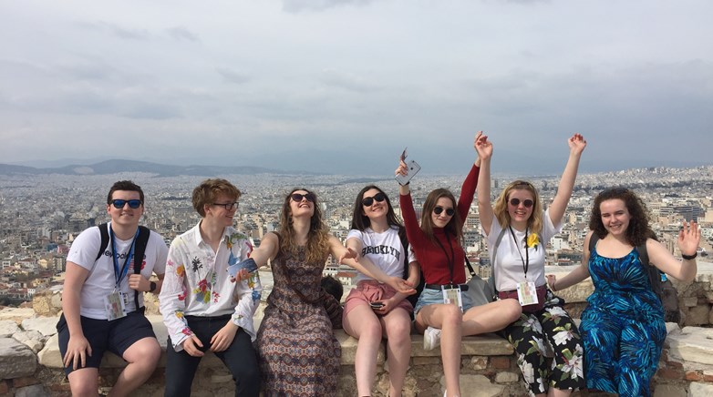 Sixth form students enjoy trip to Athens