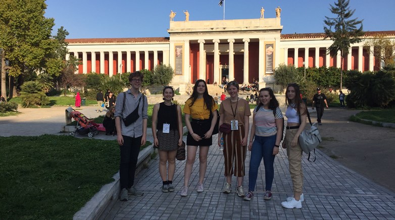 Sixth form students enjoy trip to Athens