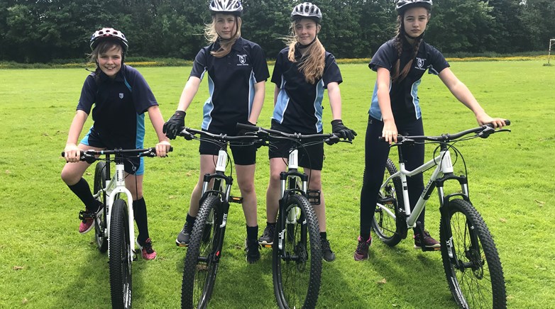 Mountain biking success 