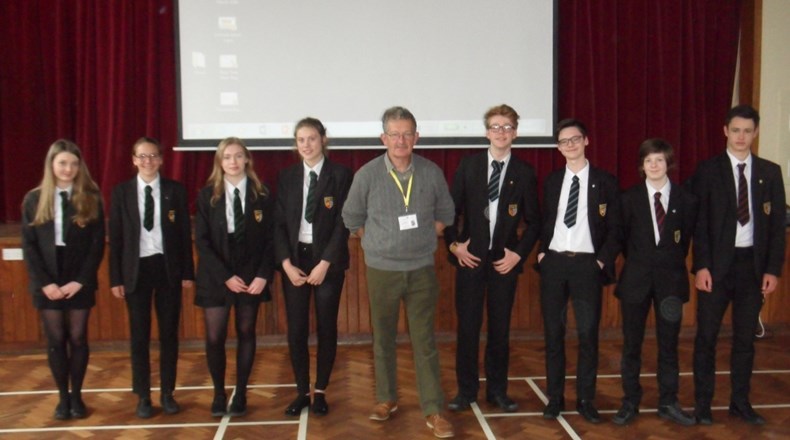 Historian Andy Robertshaw at Teesdale