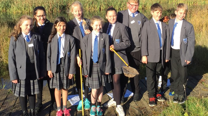 Year 7 visit Houghall Campus