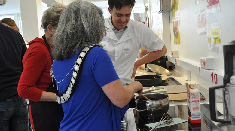 Sixth form South American cookery 