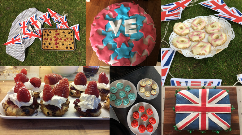 VE Day cooking 