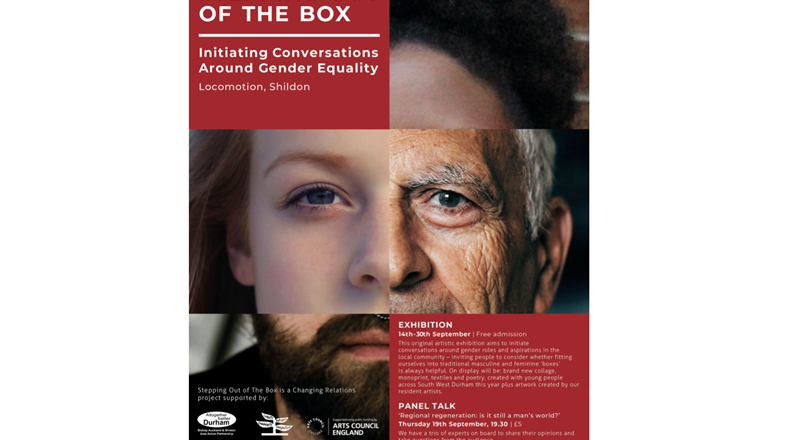 Gender equality art display