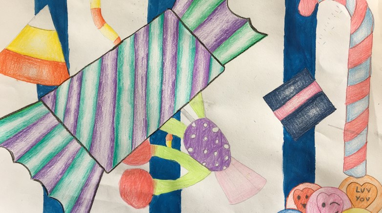 Teesdale Year 7 art