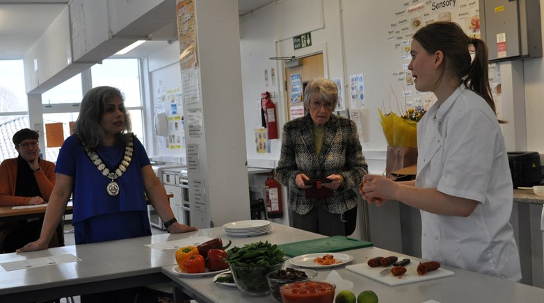 Sixth form South American cookery 