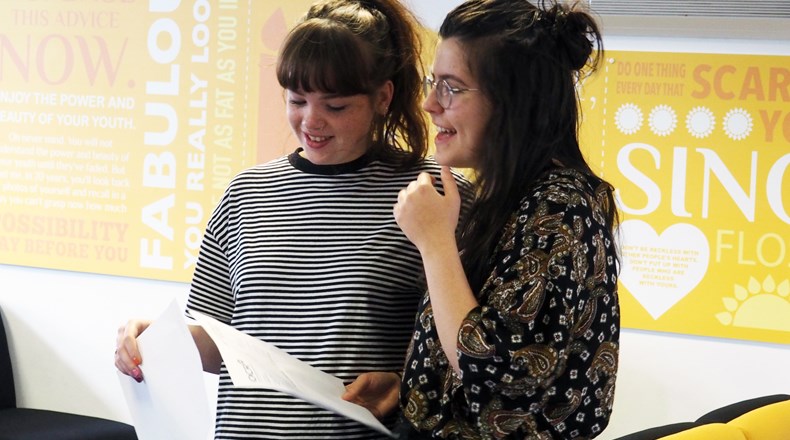 Teesdale A Level Results Day 2018